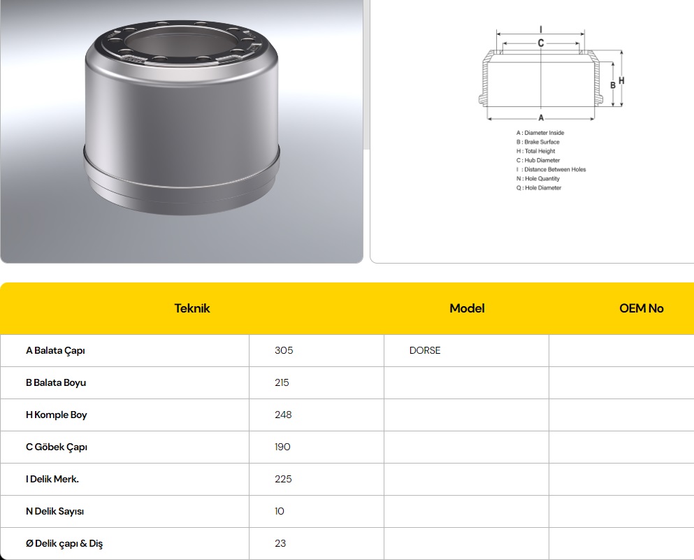 FREN KAMPANASI AKSOYLU JUMBO DORSE